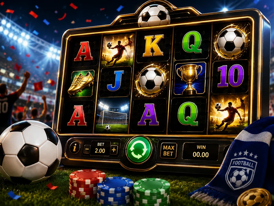 Football themed casino slots